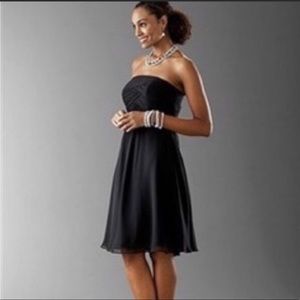 White House Black Market Strapless Cocktail Dress